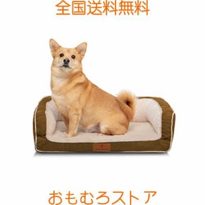 Accotia 犬ベッド 小型犬用 冬 冬用 猫ベッド カバー取り外し 洗える ペットベッド ペットソファー クッション性が 丈夫 ぐっすり眠る 極