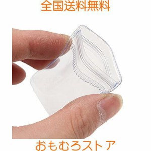 200枚入 ジュエリー袋 pvc ジップ アクセサリー 袋 パッキング ビニール 変色防止 クリア ミニ ジッパー付き袋 密封 包装袋 抗酸化 チャ