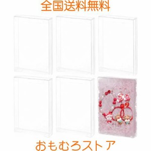 BENECREAT 10個 PVC透明プラスチックケース 長方形 17.5x12x3cm 折り畳みボックス プレゼント クリアギフトボックス 小物入れ 包装資材 