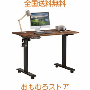 机 BilBil つくえ 電動式スタンディングデスク 昇降デスク パソコンラック PC 110CM×60CM 高さ71-117CM 調節可能 高さメモリー機能付き