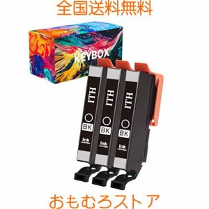 Epson用 エプソン ITH-BK 3本 ブラック インクカートリッジ イチョウ インク 対応機種：EP-709A/ EP-710A/ EP-711A/ EP-810AB/ EP-810AW/