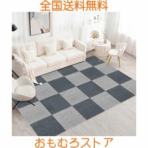 WEIDUOYI ジョイントマット 大判【30×30cm 20枚 】タイルカーペット タイルマット ずれない 吸着マット 防音 床暖房にも対応 洗えるカー