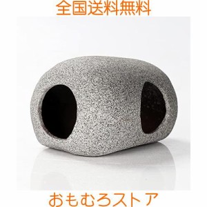 MUYYIKA アクアリウム オブジェ オーナメント 水槽 陶器 洞窟 エビ 隠れ家 ミニ 小型 オブジェ 水族館 飾り 熱帯魚 水槽 アクセサリー 置