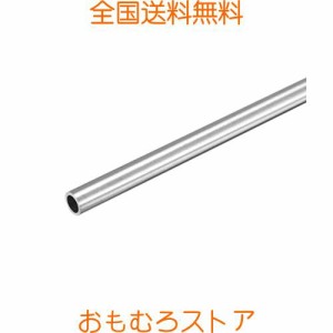 uxcell 304ステンレス鋼管 SS304チューブ SUS304パイプ 6mm OD 0.8mm 肉厚 300mm長さ