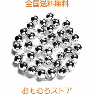 すず 鈴 ベル 12mm 100個入り 可愛いミニベル アクセサリーパーツ 金具 スズ セット ジングルベル チャーム クリスマスツリー クリスマス