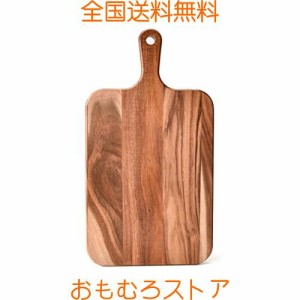 まな板 キッチン用木製まないた 大きい カッティングボード カットボード ハンドル付き 天然素材アカシア 軽量 環境に優しいまないた キ