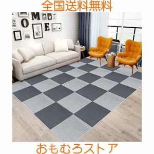 ジョイントマット 大判 カーペット フローリング床保護マット【30*30cm 30枚（約1.7畳）】Hriiiiya ジョイント マット 吸着マットタイル