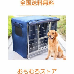 Yurika ペットサークルカバー 犬 ケージカバー 夏 屋内 屋外用 犬猫用 防音/防寒/防風/防日カバー 取り付け簡単 折りたたみ 収納便利 ペ