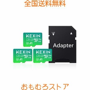 KEXIN MicroSD 128GB 3個セット SDXC UHS-I U3 85MB/s SDカード 128gb Class10 マイクロSDカード 128GB Nintendo Switch 動作確認済 超高