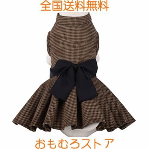 MAMORE 犬服 猫服 ワンピース スカート ドレス スーツ ドッグウェア キャットウェア 洋服 チワワ 可愛い 着脱簡単 小型犬 超小型犬 小型