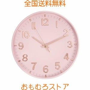 掛け時計 電波時計 おしゃれ 北欧 連続秒針 静音 壁掛け時計 夜間秒針停止 掛時計 自宅 寝室 部屋飾り 贈り物 インテリア 大数字 見やす