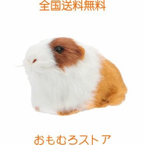 NOLITOY モルモット ぬいぐる リアル かわいい 動物人形 モデル おもちゃ 人形 置物 ふわふわ 女の子 男の子 プレゼント ギフト