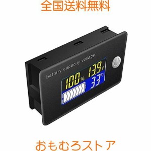 バッテリー電圧計・残量計 バッテリー残量（％） 電圧（Ｖ） 温度（℃）表示可能 鉛電池 リチウム電池 サブバッテリー デジタル電圧計 バ