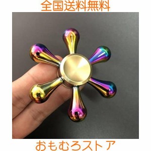 HY-MS Hand Spinner ハンドスピナー 指スピナー 超耐久性 高速回転 ストレス解消 暇つぶし 3〜5分平均スピン (カラー ハンドスピナー 4)