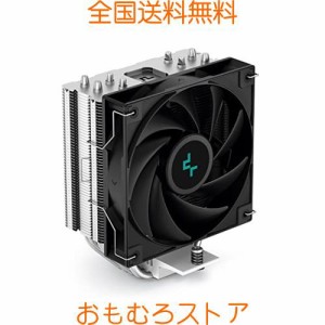 DeepCool AG400 CPUクーラー220W TDP 6mm X 4ニッケルメッキ銅熱パイプ120mmファンPWM 2000RPM 75.89CFM LGA1700/1200/1151/1150/1155 AM