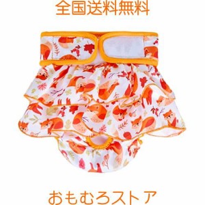 KUVEELA PET 犬用マナーパンツ 犬用 メス サニタリーパンツ 犬用パンツ 雌 犬用生理パンツ 犬用オムツカバー 女の子 メス 発情期用 通気