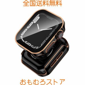 Singiuzoo Apple Watch 用 防水ケース 45mm 44mm 41mm 40mm アップルウォッチ ケース 3D直角エッジデザイン 保護 アップルウォッチ Serie