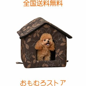 MUYYIKA 猫ベッド 猫ハウス 屋外防水 犬小屋 猫小屋 ペット用寝袋 ペットベッド キャットハウス ドッグハウス 猫の家 野良猫犬 屋外キャ