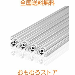 4PCS 300mm 2020Tリニアレール アルミニウム,ヨーロッパ標準陽極酸化 シルバー 自動デバイスフレームワークDIY素材 3DプリンターとCNCマ