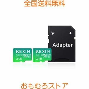 KEXIN MicroSD 128GB 2個セット SDXC UHS-I U3 85MB/s SDカード 128gb Class10 マイクロSDカード 128GB Nintendo Switch 動作確認済 超高