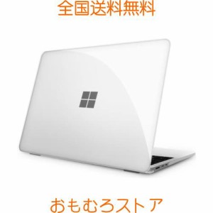 【極上透明度素材の使用】NPUOLS Surface Laptop Go 3 / 2 / 1（2023 2022 2020年発売) 12.4 インチ ケース カバー 全面保護 黄変なし 傷