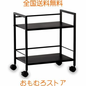 Secchuu スチールラック PS5 横置き 本体2.6kg 耐荷重30kg 幅43x奥行30x高さ48cm スタンド 収納ワゴン プリンター台 デスク下/サイド収納