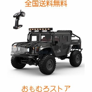 Carox ラジコン クローラー オフロード 4WD 20km/h-1/12 大人向け 大型ラジコンカー 独立サスペンション 無段階のコントローラー LEDライ