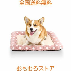 Peto-Raifu ペットクッション ペットベッド ペットソファー マット 小型 中型犬 猫 小動物 寝床 ゲージ敷物 猫柄 洗える もこもこ 暖か 