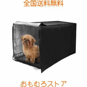 Yurika ペットサークルカバー ケージカバー 犬猫 防音ケージカバー 風よけ 日よけ 雨よけ 巻き上げ可 犬 無駄吠え防止 寒さ対策 屋外 屋