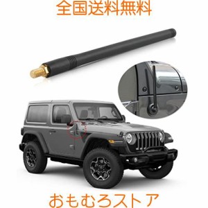 ジープラングラー 車用 アンテナ 13インチ ドアアンテナ装飾 交換アンテナアンテナ 対応車種 ジープラングラー Wrangler JL JKU JLU 2018