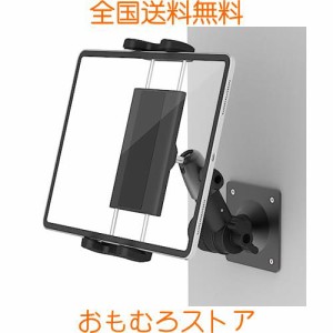 woleyi ipad 壁掛け タブレット アーム スタンド 壁 タブレットホルダー 携帯ホルダー ッチン/バスルーム/ベッドルーム/ジム あーむ ipad