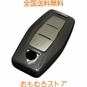 [ZANEKO] 新型アウトランダー キーケース適合三菱 Outlander キーカバー新型アウトランダー PHEV GN0Wスマートキーケース (ブラック)