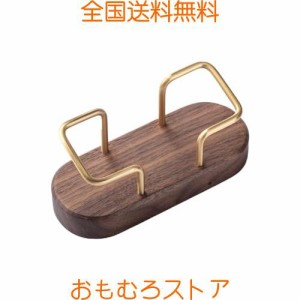 Muso Wood 名刺立て 木製 名刺スタンド 大容量 名刺ケース 卓上 名刺ホルダー 展示 カードスタンド オフィス 名刺入れ 机上 カード立て（