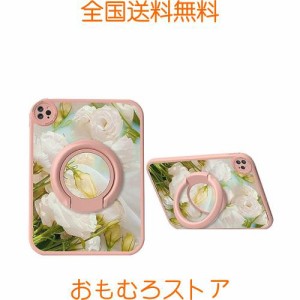 360度回転 iPad Mini5 iPad Mini4 ケース 花柄 縦置き スタンド iPadmini5 iPadmini4 カバー 可愛い PU TPU ソフトケース イラスト オリ