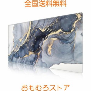 iCasso マウスパッド ゲーミング 大型 北欧風柄 デスクマット90x40cm 耐水性 清潔しやすい 滑り止め ゴムベースデスクマット 仕事 ゲーム