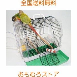 AmoSogno 鳥かご 鳥籠 鳥 ケージ オカメインコ ケージ 高強度 複数飼い 豪華ケージ 中きい 鳥小屋 スタンド 文鳥 ケージ 鳥用トラベルケ