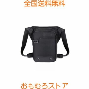 YFFSFDC バイク用 レッグバッグ ポーチ 防水 軽量 多機能 大容量 オックスフォード布 ドロップレッグバッグ 登山 釣り ランニング オート