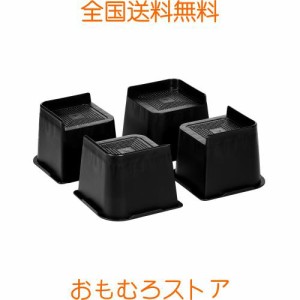 Uping 高さ調整 継ぎ脚 かさ上げ 家具脚 テーブル脚 机 4点セット ベッド 高さをあげる 脚 こたつ テーブル ソファー デスク 高さ調節 座