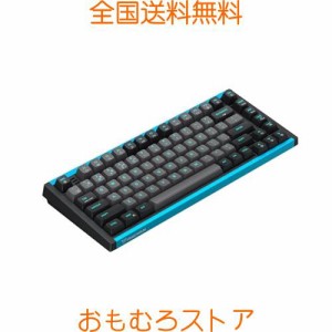 MINISFORUM i83ゲーミングキーボードKailh MXメカニカルスイッチ 静音赤軸 N-key rollover PBTキーキャップ 83キーRGBライトレイアウト 