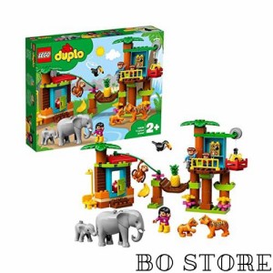 レゴ(LEGO) デュプロ 世界のどうぶつ ジャングル探検 10906 知育玩具 ブロック おもちゃ 女の子 男の子