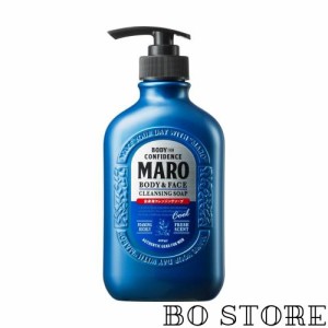 MARO ボディソープ クール メンズ 全身用 クレンジング ハーブシトラスの香り 400ml 濃密 泡 ボディーソープ