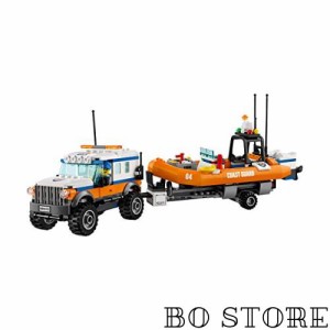 レゴ(LEGO)シティ 海上レスキューボートと4WDキャリアー 60165