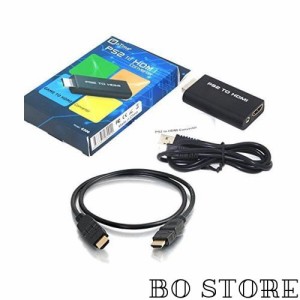 PS2 TO HDMI 変換アダプター PS2専用HDMI接続コネクター HDM出力 PS2HDMI変換 CONNECTOR PS2をHDMIテレビに接続 1.5M ハイスピードHDMIケ