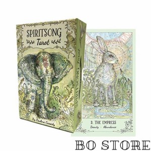 タロットカード 78枚 ウェイト版 タロット占い 【 スピリットソング・タロット Spiritsong Tarot 】日本語解説書付き