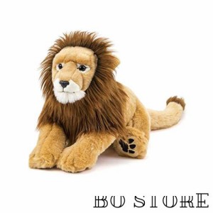 カロラータ ライオン ぬいぐるみ (オス 親/リアルアニマルファミリー/やさしい手触り) リアル 動物 おもちゃ お人形 ギフト プレゼント 
