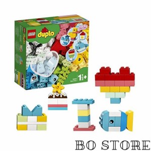 レゴ(LEGO) デュプロ デュプロのいろいろアイデアボックス＜ハート＞ 10909 おもちゃ ブロック プレゼント幼児 赤ちゃん 男の子 女の子 1