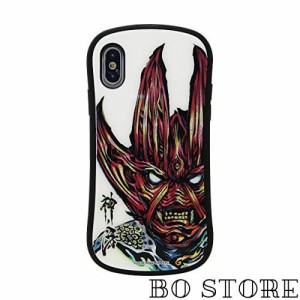 グランサンク iPhone XS ケース iPhoneX ケース 対応 ハード ガラスケース 牙狼 -GARO- i select 【神狼】mgr-01c