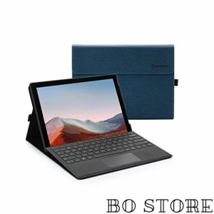 Omnpak Microsoft Surface Pro 7+/ Pro 7 / Surface Pro 6 / Surface Pro 5 2017 / Surface Pro 4 に対応ケース 表面内蔵保護カバー 多視