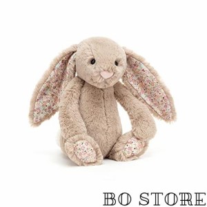 Jellycat(ジェリーキャット) ブロッサム ビー ベージュ バニー ぬいぐるみ Mサイズ BLN3BB