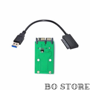 Xiwai USB 3.0 - mSATA 50ピン SSD ＆ 1.8インチ Micro SATA 7+9 16ピン アダプター アドオンカード PCBA